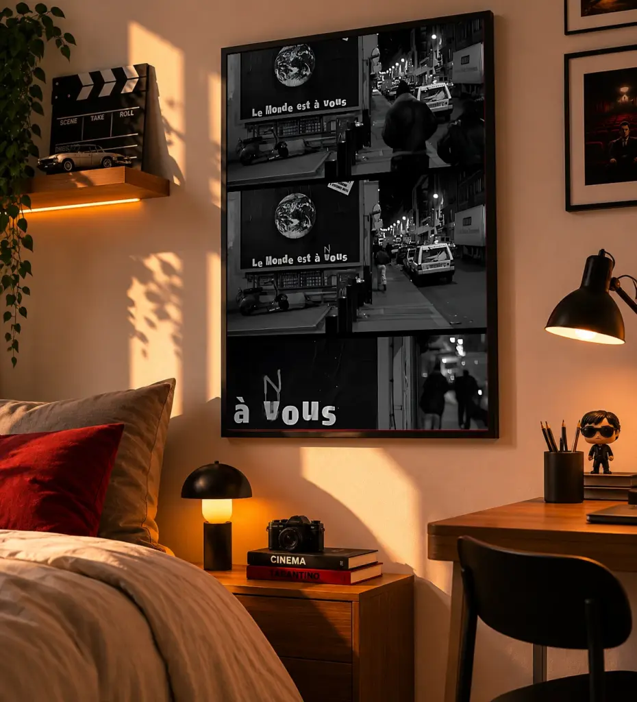 Poster Le Mond Es A Nous