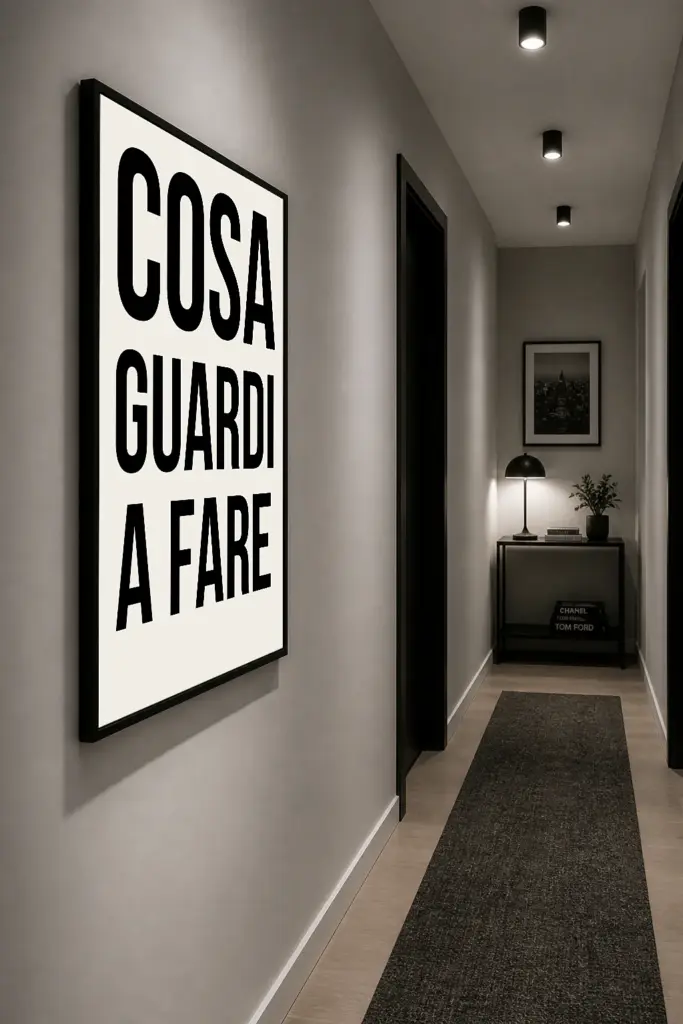 Poster Cosa guardi a fare