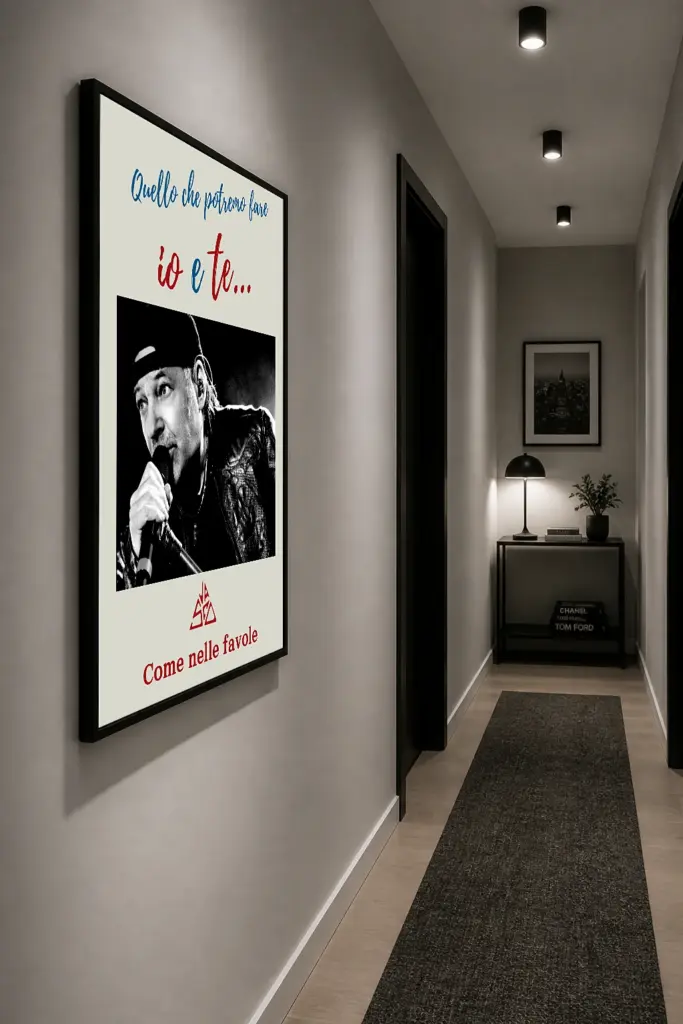 Poster Io E Te Vasco