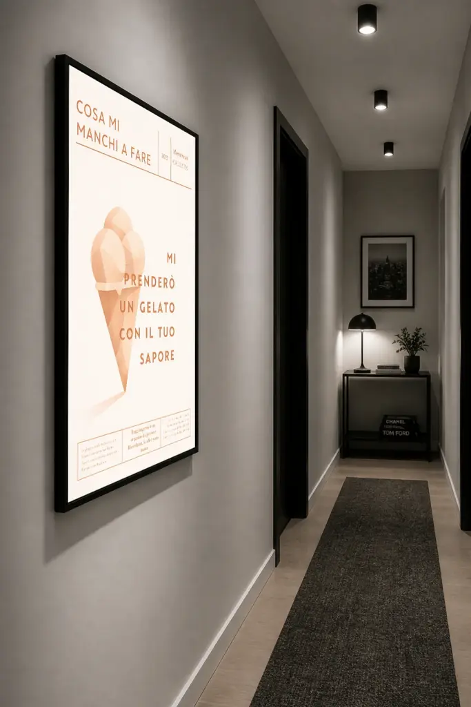 Poster Mi Prendero Un Gelato Calcutta 2