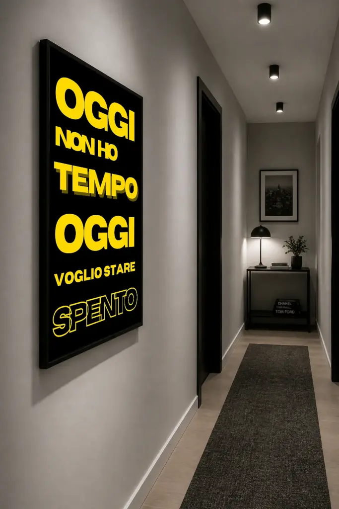 Poster Oggi Non O Tempo