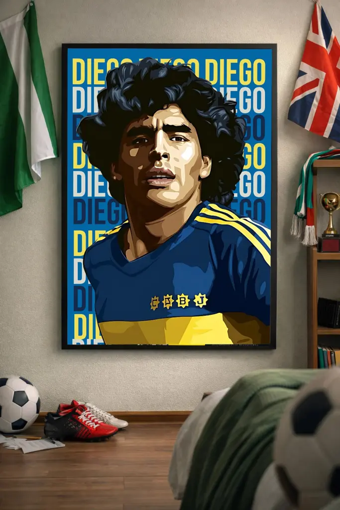 Poster Maradona Diego