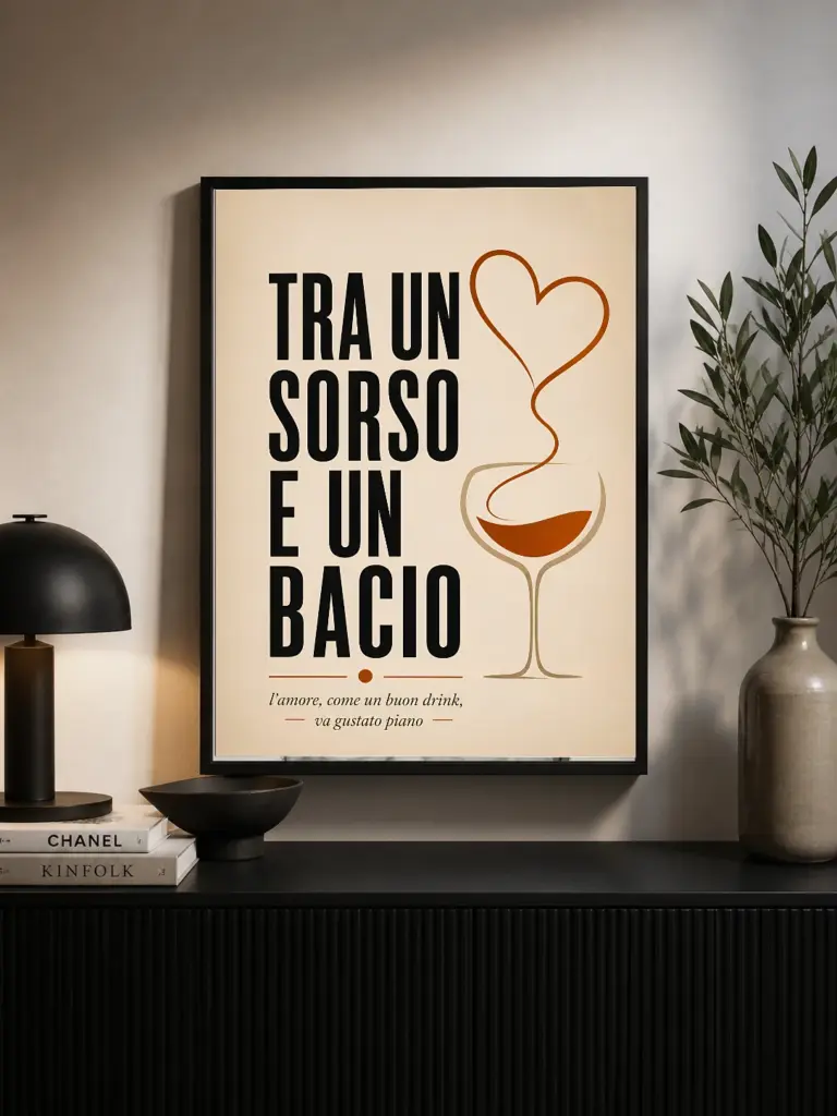 Poster Tra un Sorso e un Bacio