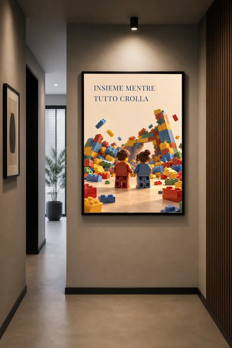 Poster Insieme mentre tutto crolla