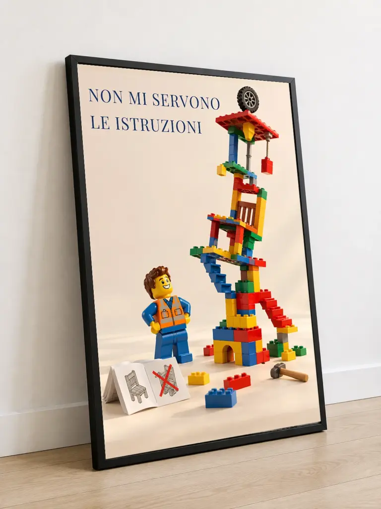 Poster Non mi servono le istruzioni